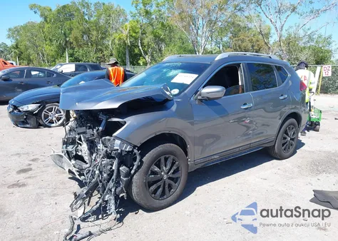 2018 Nissan Rogue Sv из США, поврежденный, VIN KNMAT2MV5JP561638